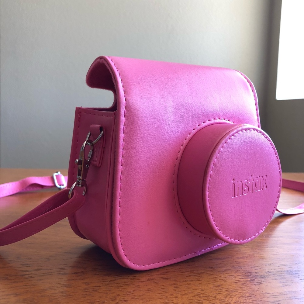Pink Instax Camera Bag